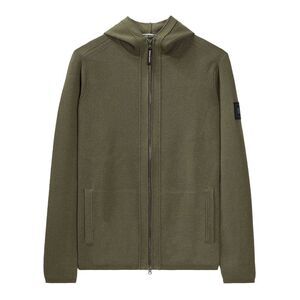 Weekend Offender Mens Enzo Full Zip Hoodie / Green